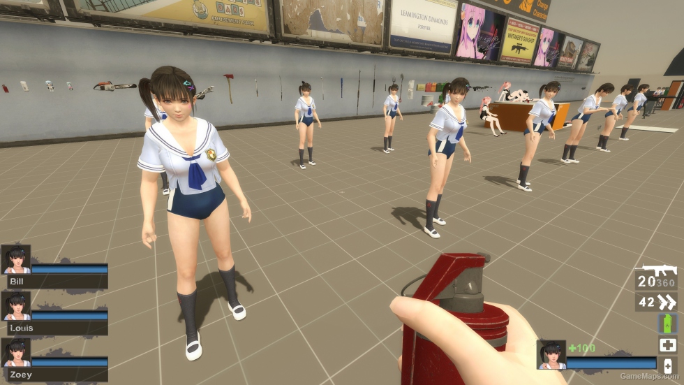 Only DOAXVV Koharu HP1 Zoey (request)