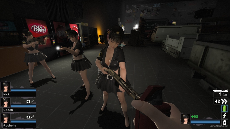 Only DOAXVV Koharu OS Zoey (request)