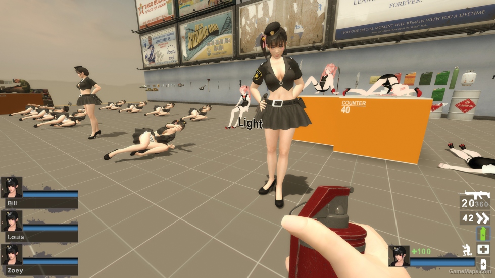 Only DOAXVV Koharu OS Zoey (request)