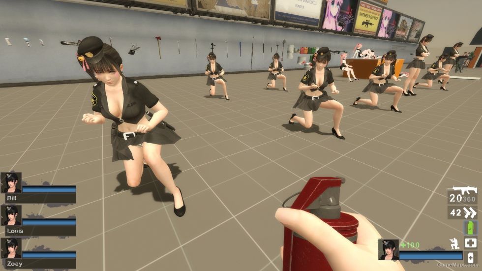 Only DOAXVV Koharu OS Zoey (request)