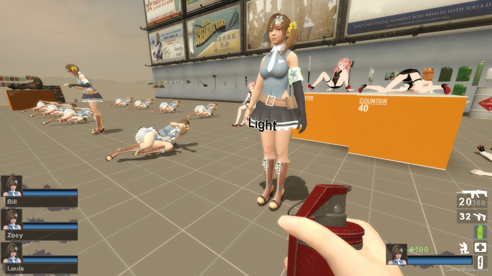 Only DOAXVV Misaki DC Zoey (request)