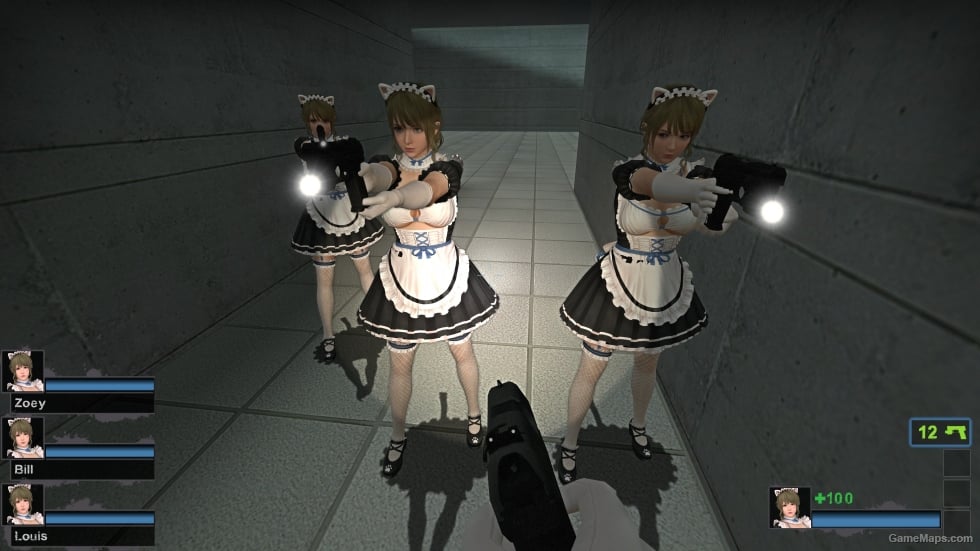 Only DOAXVV Monica Whimsical Nyan Maid nht (request)
