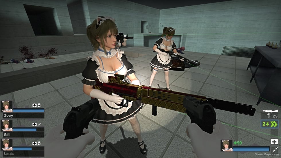 Only DOAXVV Monica Whimsical Nyan Maid nht (request)