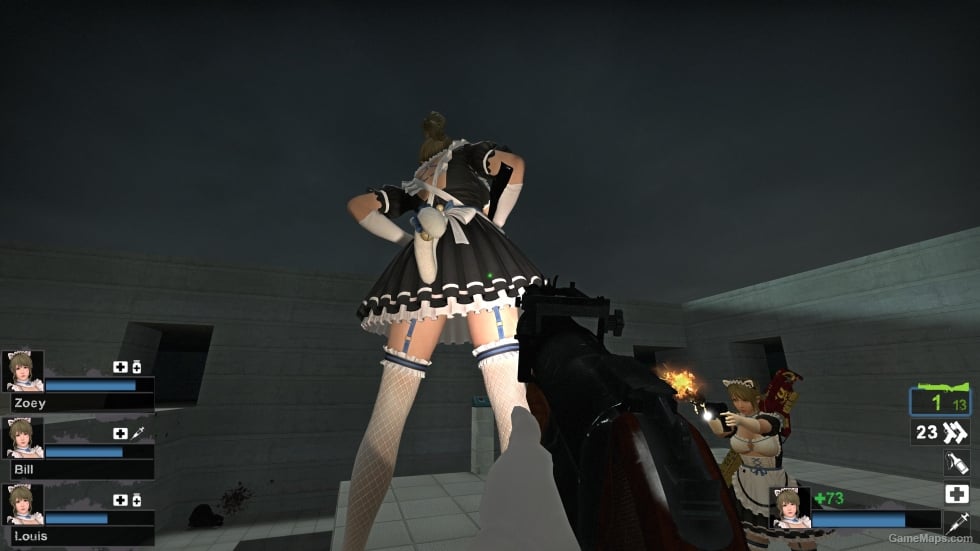 Only DOAXVV Monica Whimsical Nyan Maid nht (request)