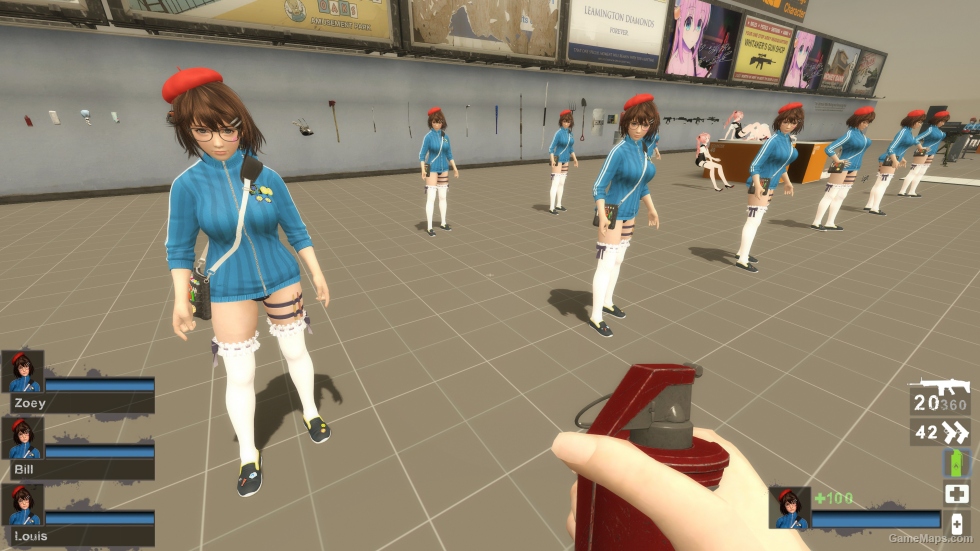 Only DOAXVV Tsukushi BA ver2 Zoey (request)