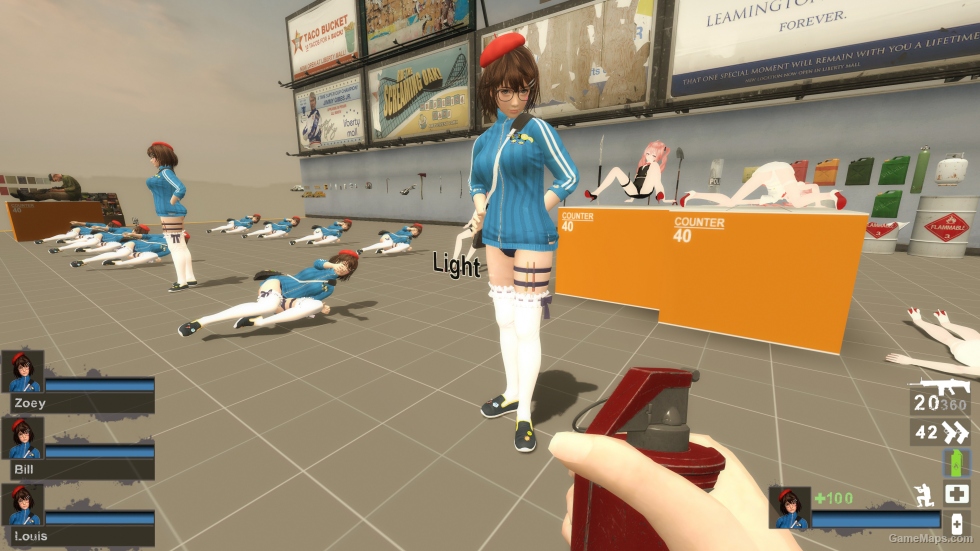 Only DOAXVV Tsukushi BA ver2 Zoey (request)