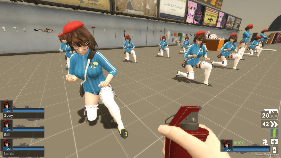 Only DOAXVV Tsukushi BA ver2 Zoey (request)