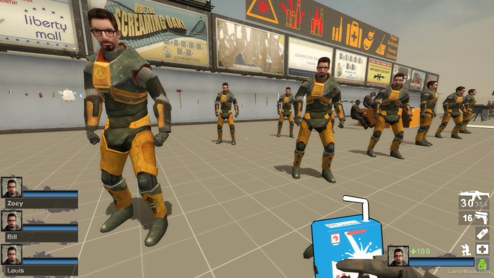 Only Enhanced Gordon Freeman (request)