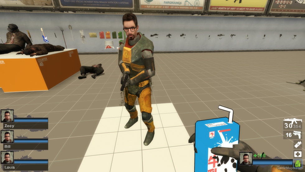 Only Enhanced Gordon Freeman (request)