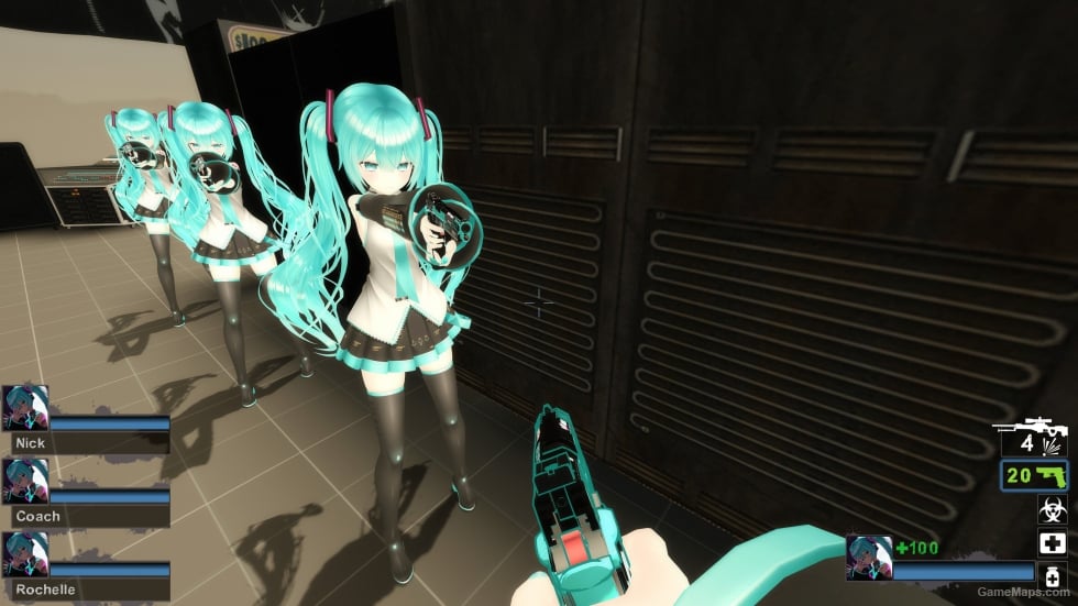Only Genoge style Hatsune Miku (request)