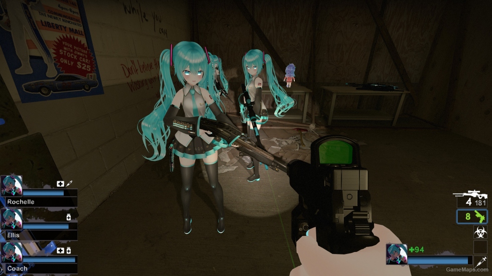 Only Genoge style Hatsune Miku (request)