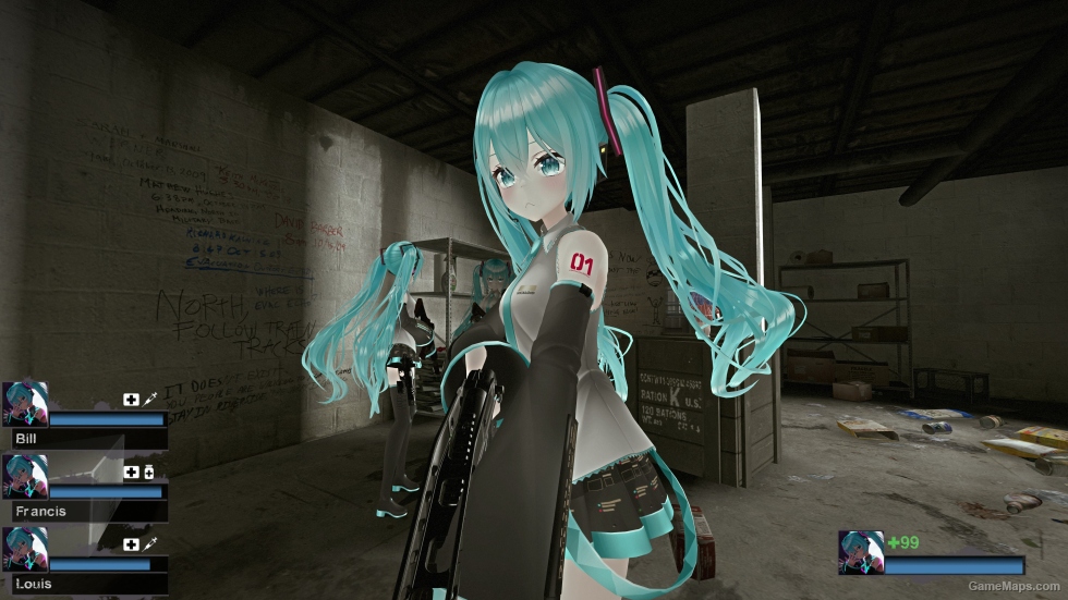 Only Genoge style Hatsune Miku (request)