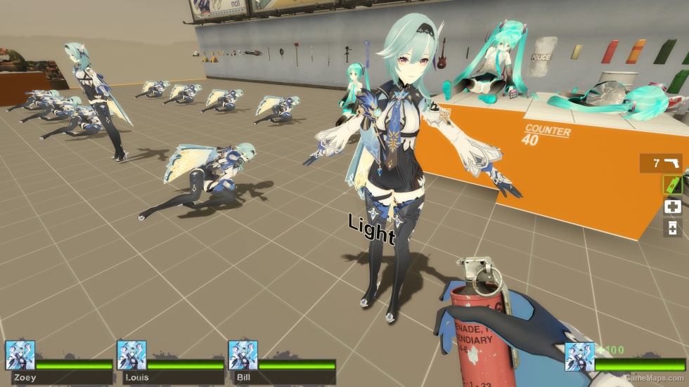 Only Genshin Impact Eula Zoey