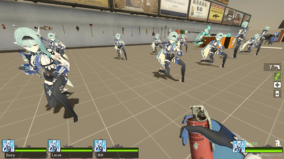 Only Genshin Impact Eula Zoey