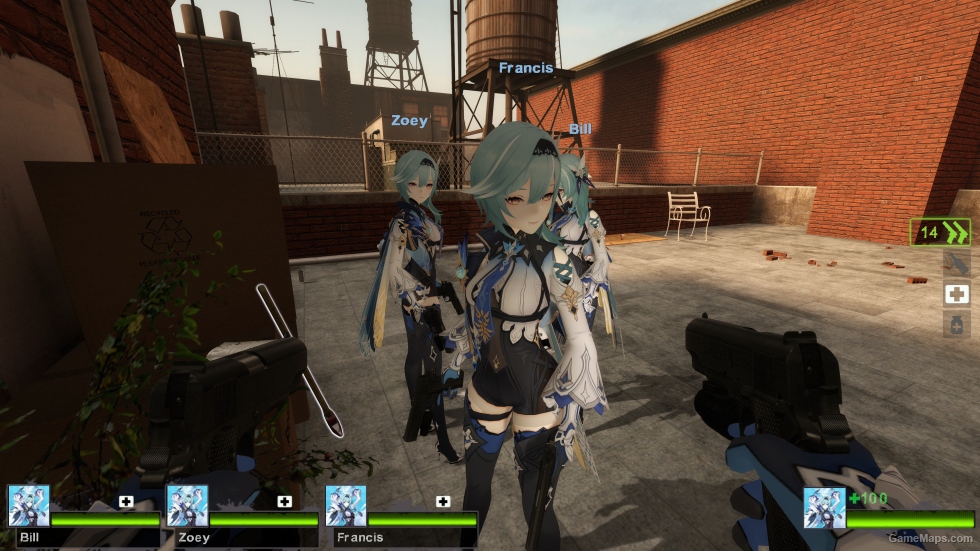 Only Genshin Impact Eula Zoey