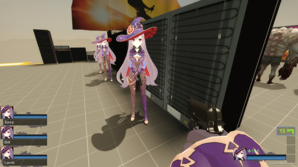Only Genshin KI Monas Outfit Zoey (request)