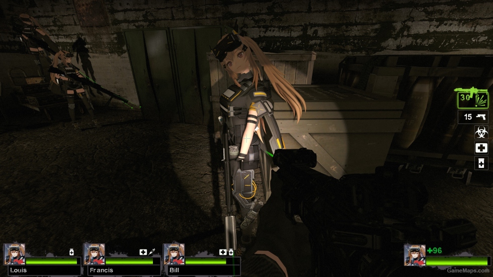 Only GF2 Exilium Lenna UMP9 Zoey (request)