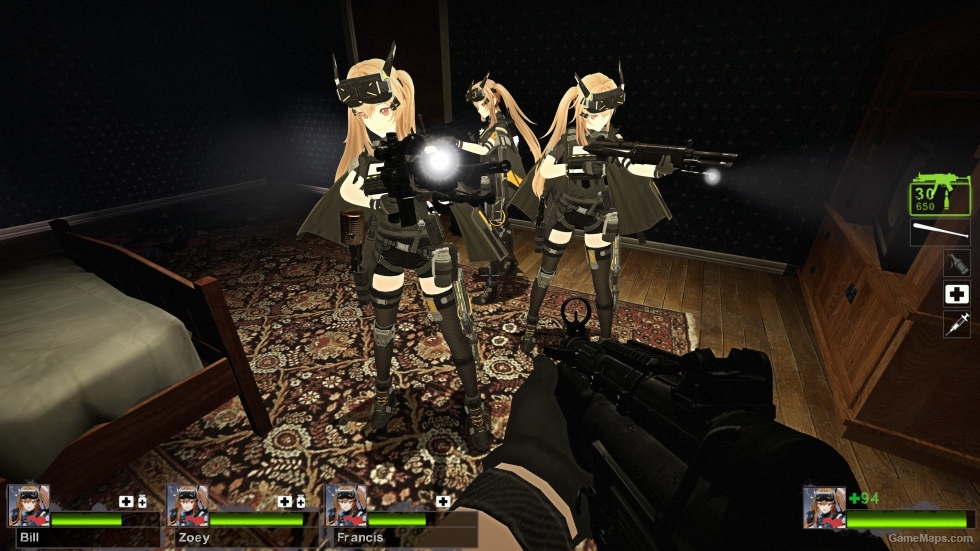 Only GF2 Exilium Lenna UMP9 Zoey (request)