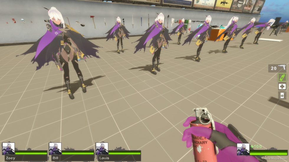 Only GF2 Exilium Nemesis Zoey (request)