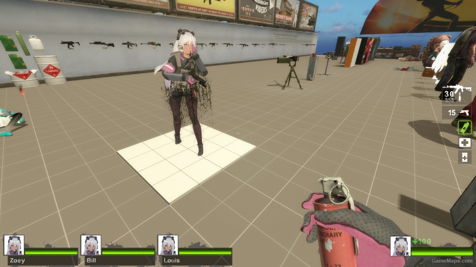 Only GF2 Nemesis Zoey (request)