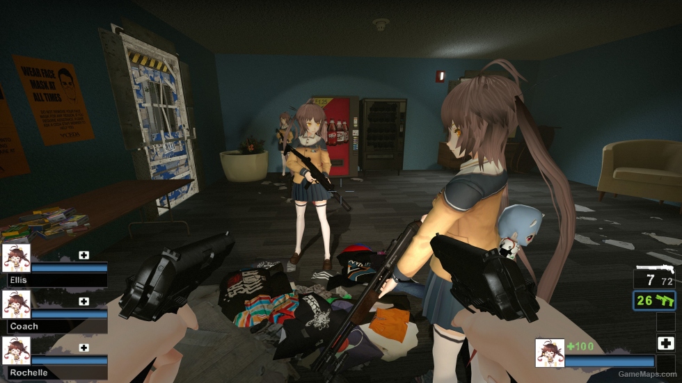 Only GF M14 Zoey (request) (Mod) for Left 4 Dead 2