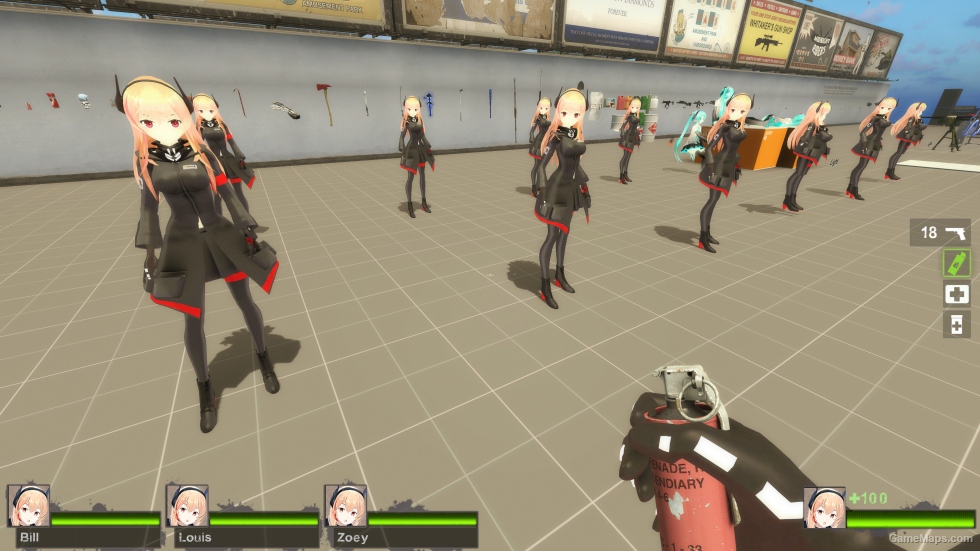 Only GF M4 sopmod 2 Zoey (request)