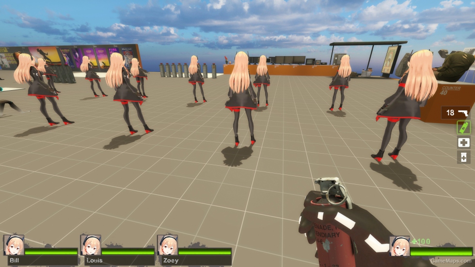 Only GF M4 sopmod 2 Zoey (request)