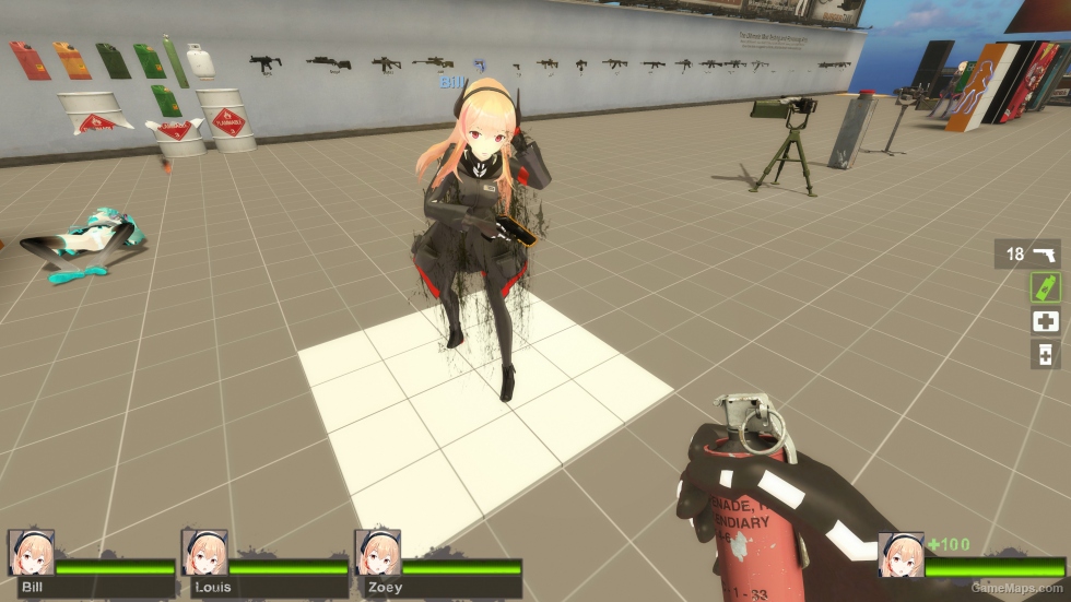 Only GF M4 sopmod 2 Zoey (request)