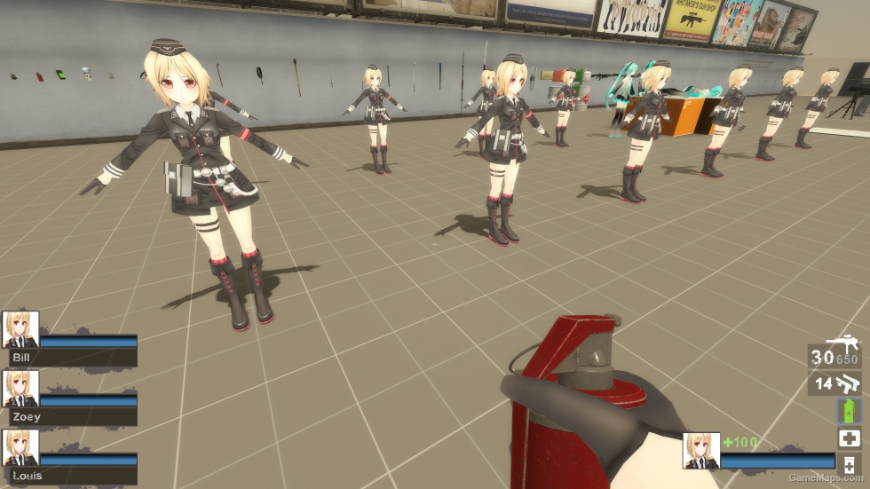 Only GF MP40 Zoey (request)
