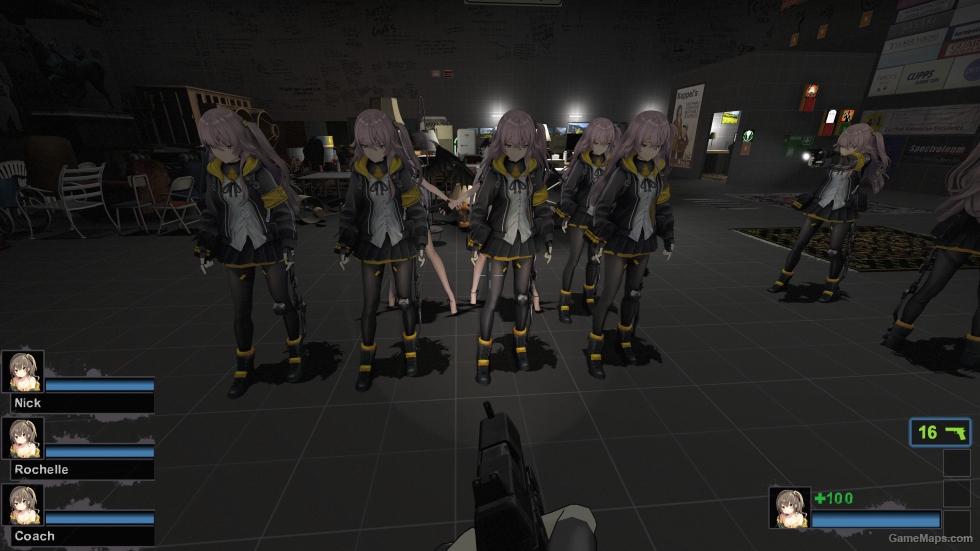 Only GFNC GF UMP45 VRC Zoey (request)