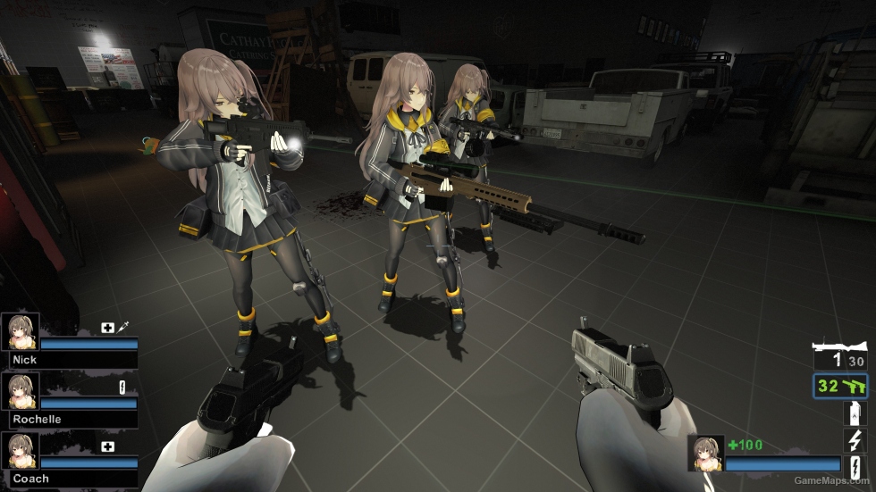 Only GFNC GF UMP45 VRC Zoey (request)
