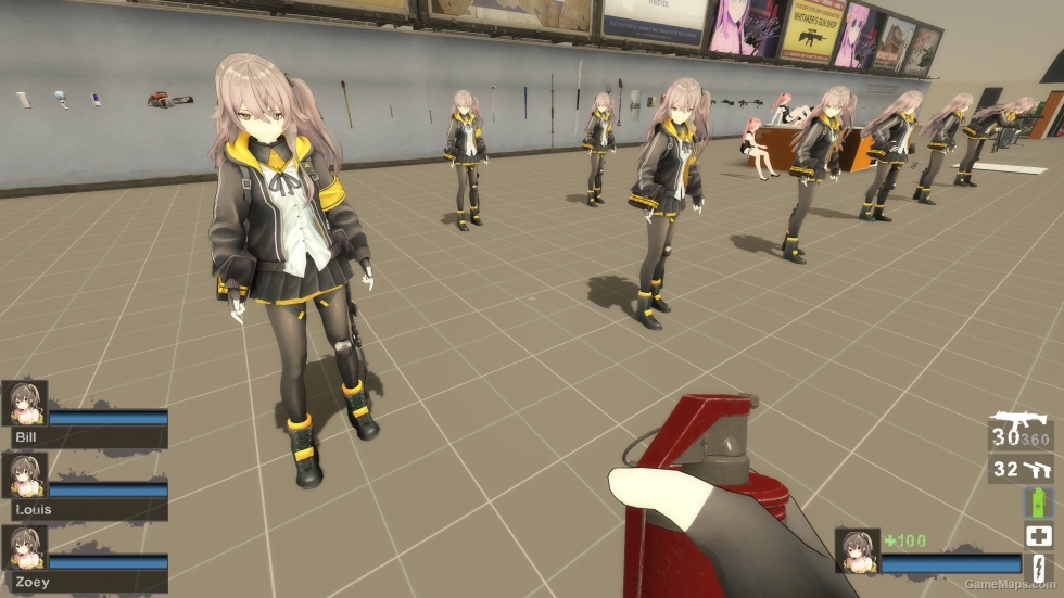 Only GFNC GF UMP45 VRC Zoey (request)
