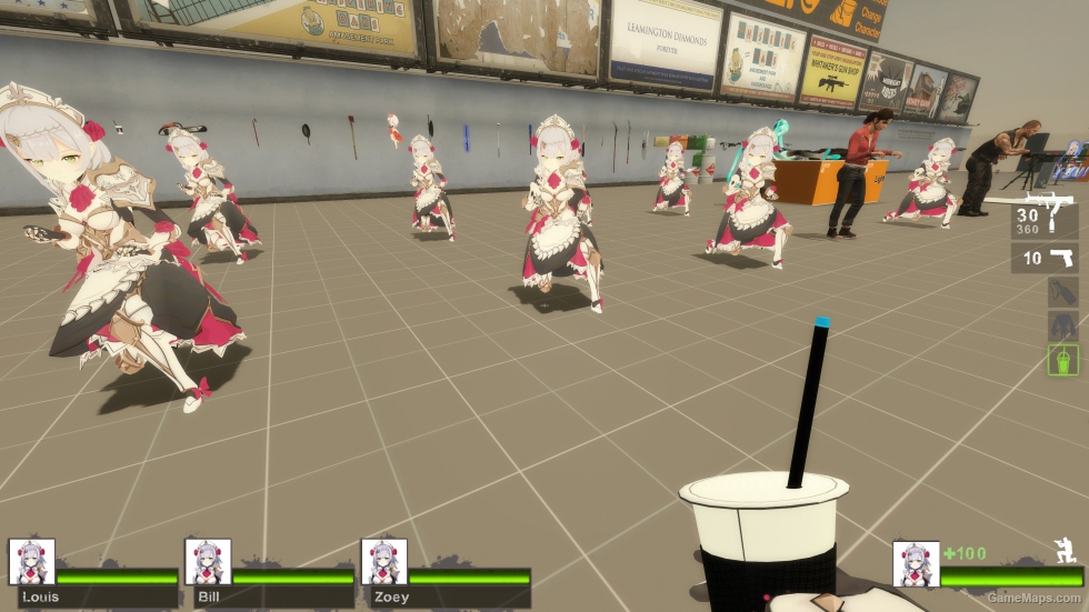 Only GI Noelle Zoey (request) (Mod) for Left 4 Dead 2 - GameMaps.com