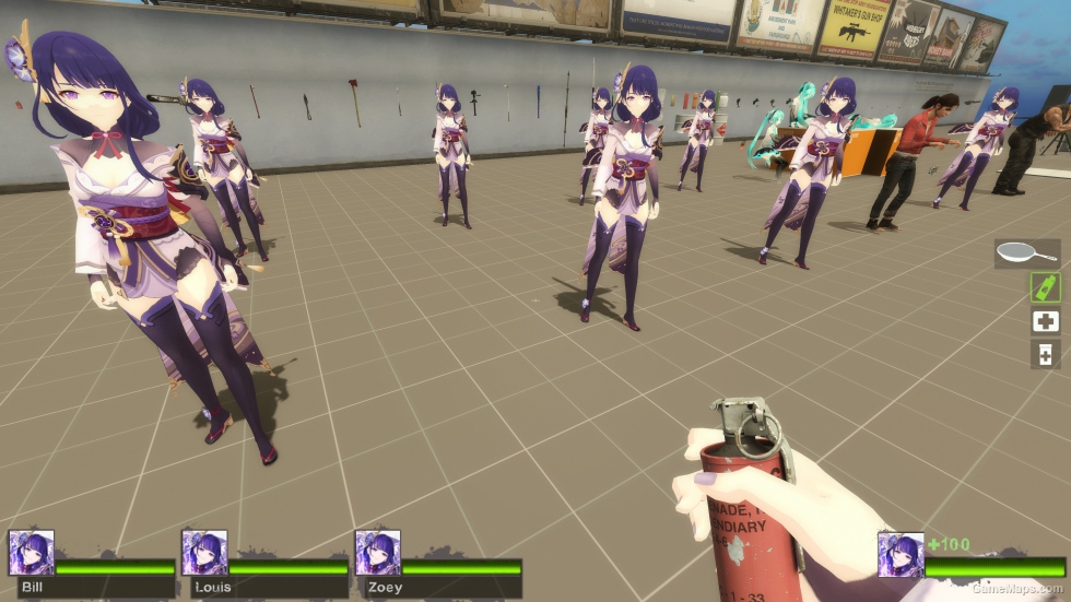 Only GI RaidenShogun Zoey (request)