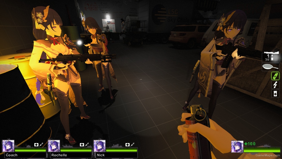 Only Gi Raidenshogun Zoey Request Mod For Left 4 Dead 2 Gamemaps Com