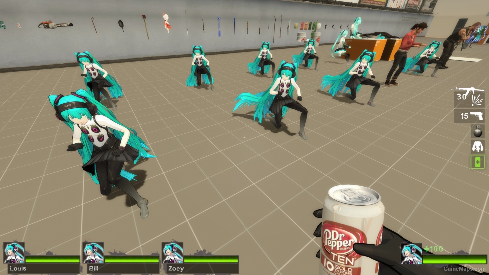 Only Hatsune Miku P4 DAN Zoey v2 (request)