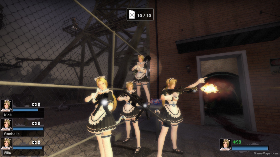 Only Helena Whimsical Nyan Maid ponytail nht (request)