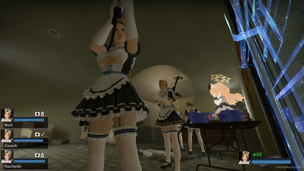 Only Helena Whimsical Nyan Maid ponytail nht (request)