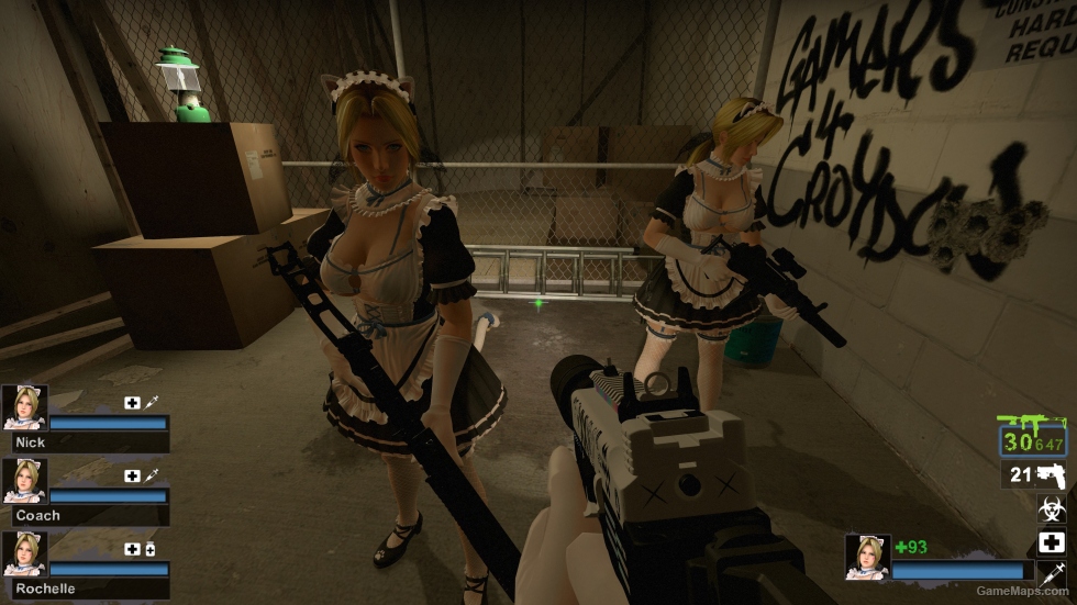 Only Helena Whimsical Nyan Maid ponytail nht (request)