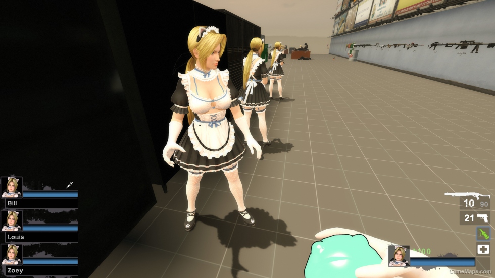 Only Helena Whimsical Nyan Maid ponytail nht (request)