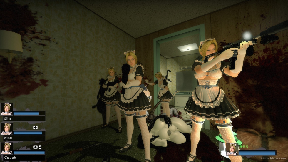 Only Helena Whimsical Nyan Maid ponytail nht (request)