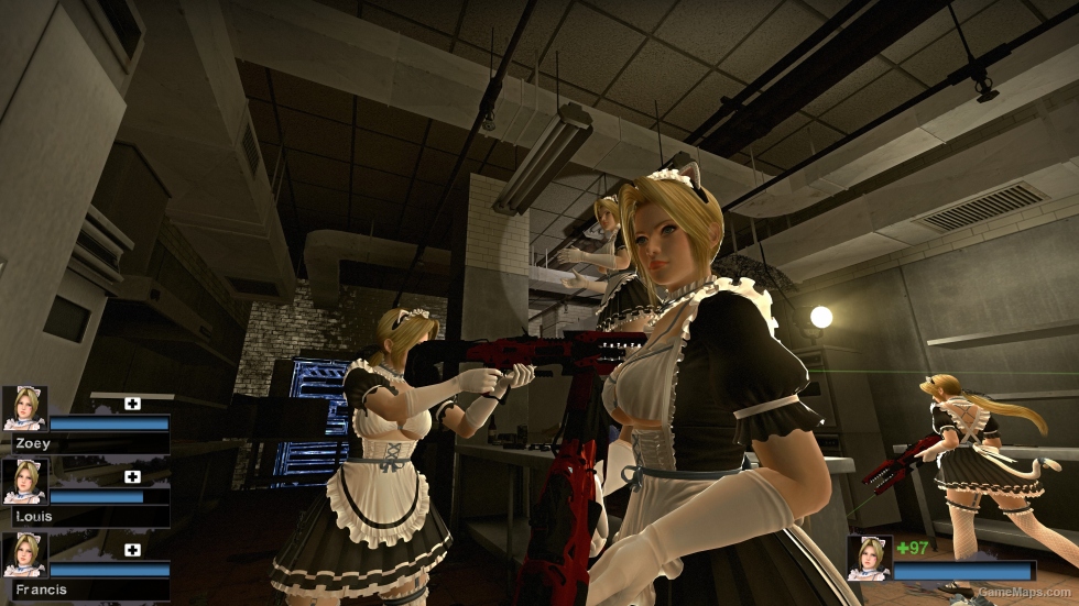 Only Helena Whimsical Nyan Maid ponytail nht (request)