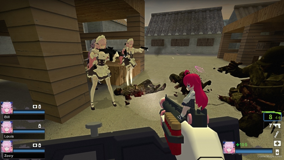 Only HI Elysia Maid Zoey (request) (Mod) for Left 4 Dead 2 - GameMaps.com