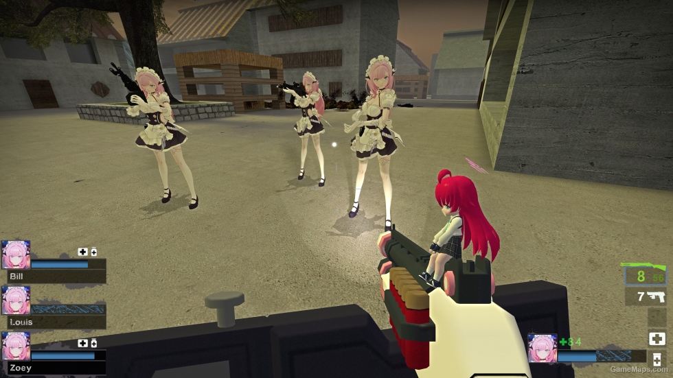 Only Hi Elysia Maid Zoey Request Mod For Left 4 Dead 2 Gamemaps Com