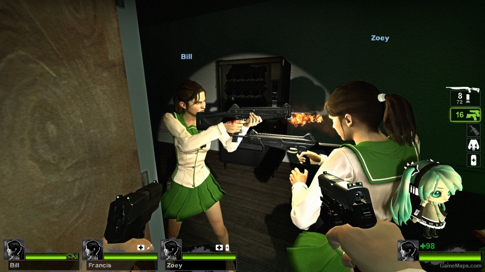 only highschool of the dead zoey
