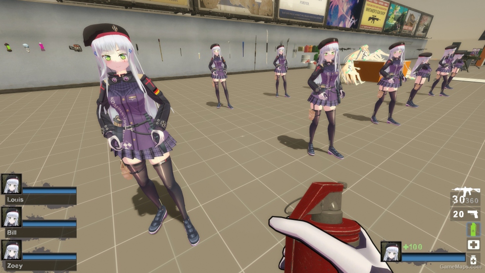 Only HK416 Glowing Zoey (request)