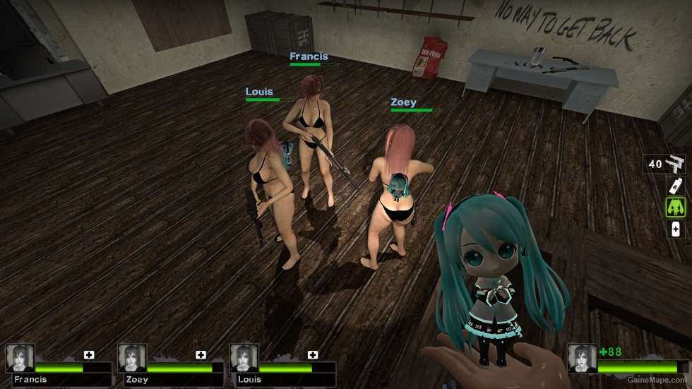 Only Honoka Black Bikini Zoey