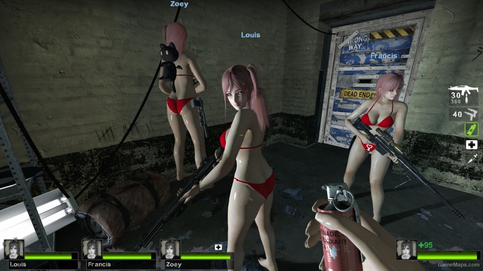 Only honoka Hearts Bikini Zoey