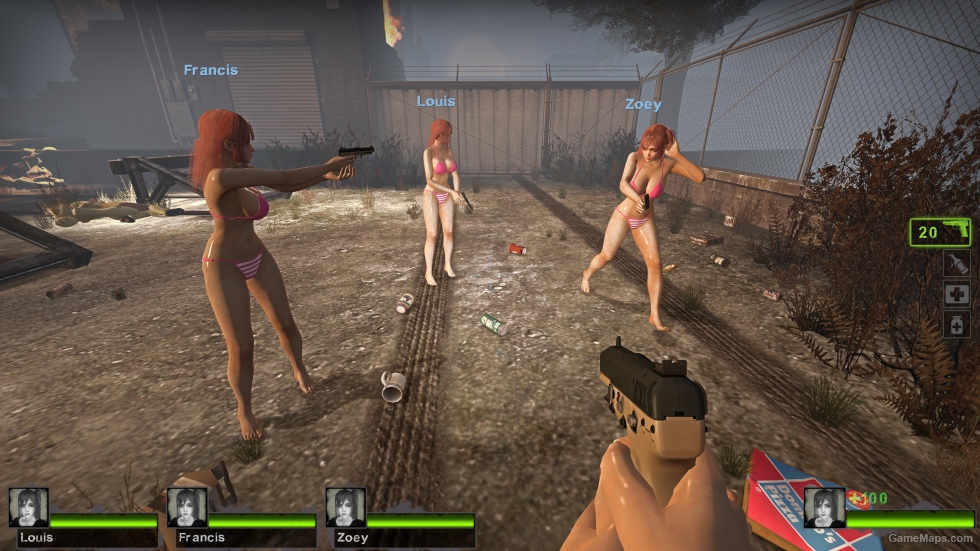 only honoka pink white bikini zoey