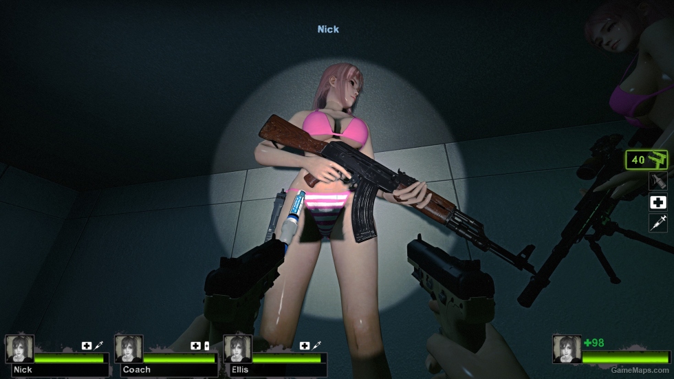 only honoka pink white bikini zoey
